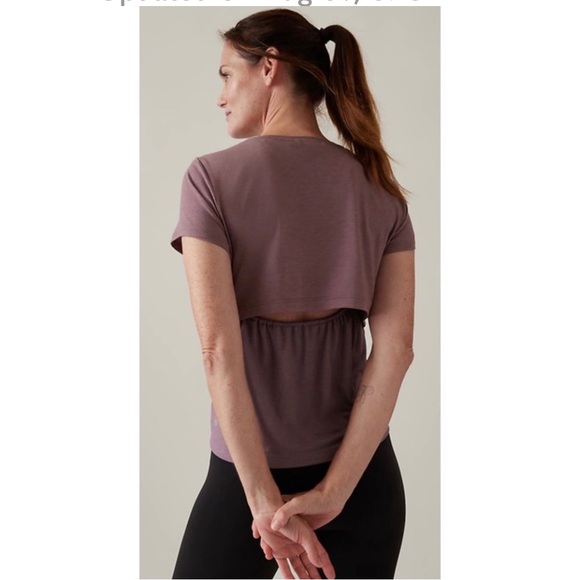 Athleta Tops - ATHLETA Air‎ Out Cinch Tee XL